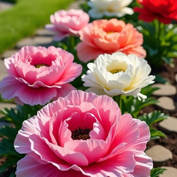 peony poppy double mix over 100 seeds